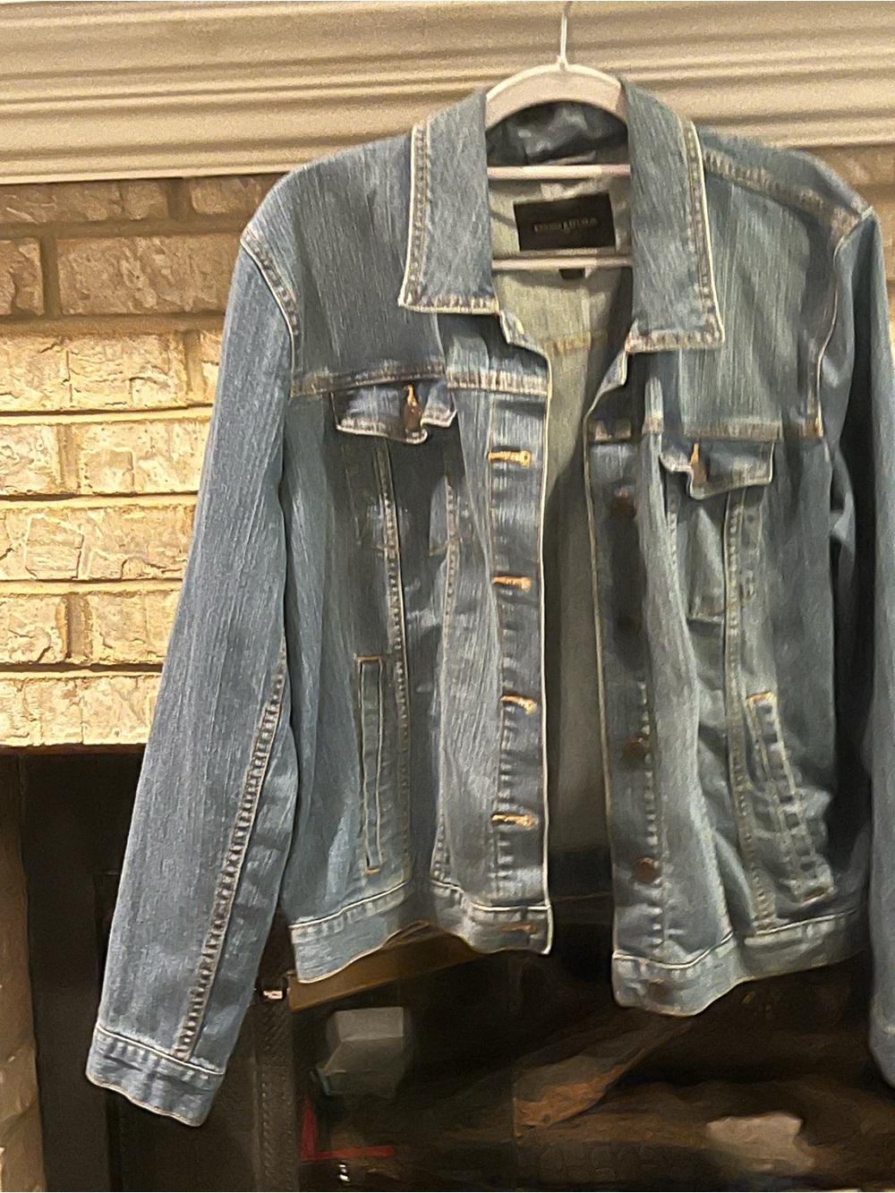 Banana Republic Light Blue Denim Jacket - Women's